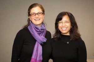 Leslie Moody (left) and Nikki Fortunato Bas