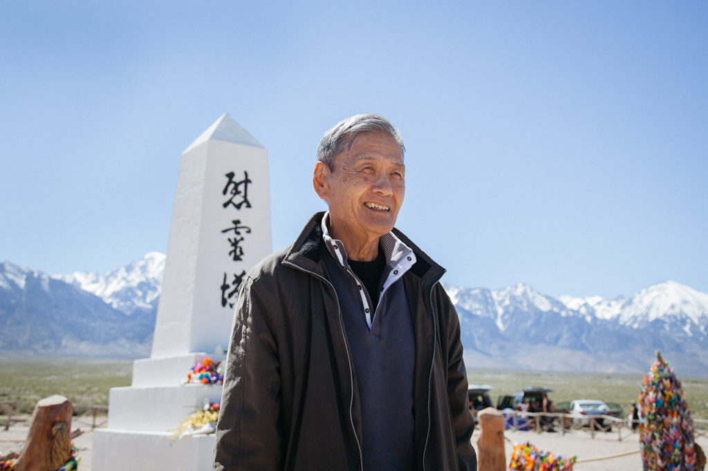 Alan Nishio was born in the Manzanar concentration camp in 1945. He received the 2017 Sue Kunitomi Embrey Legacy Award for his lifetime’s work on a wide range of issues from the redress movement, to helping found UCLA’s Asian American Studies program, the fight for affordable housing and the preservation of Los Angele’s Little Tokyo. Photo by Joanne Kim