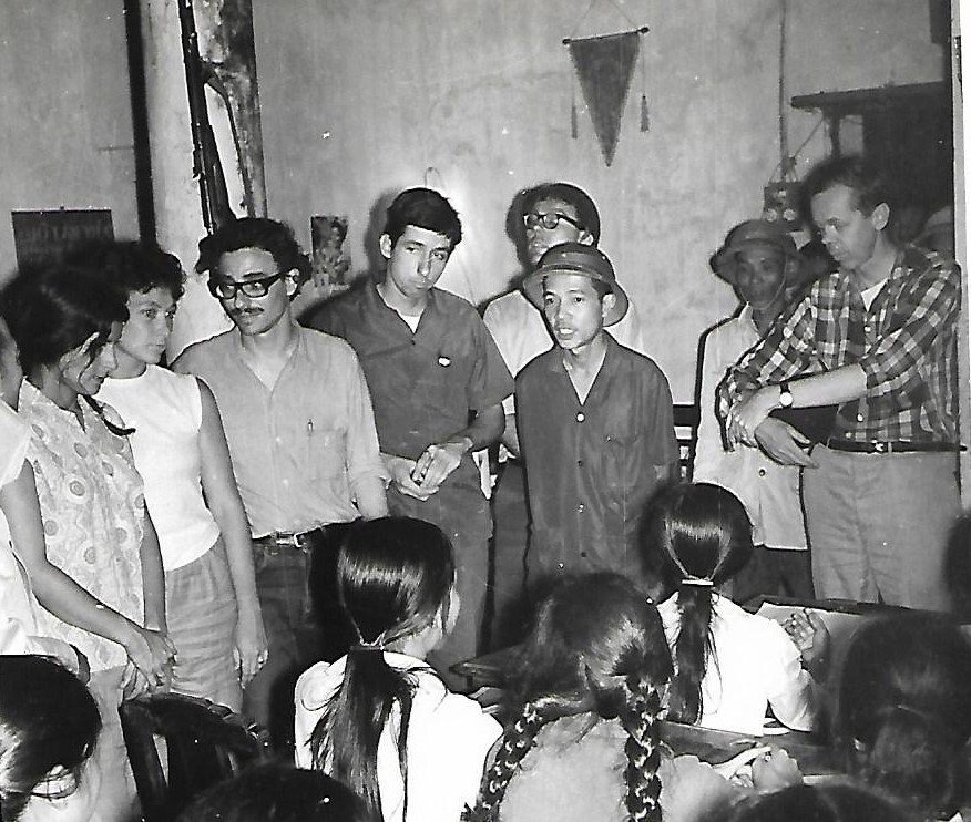 Hanoi, 1967: Hayden, center, the author second from left.