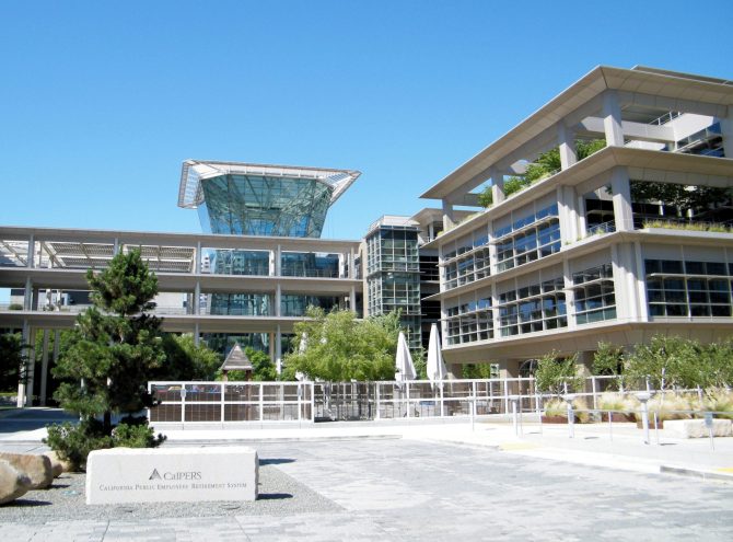 CalPERS headquarters, Sacramento. (Photo by Coolcaesar)