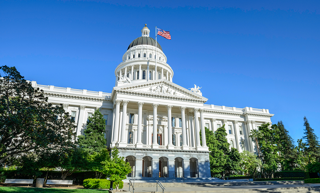 California State Capitol Building in Sacramento, CA