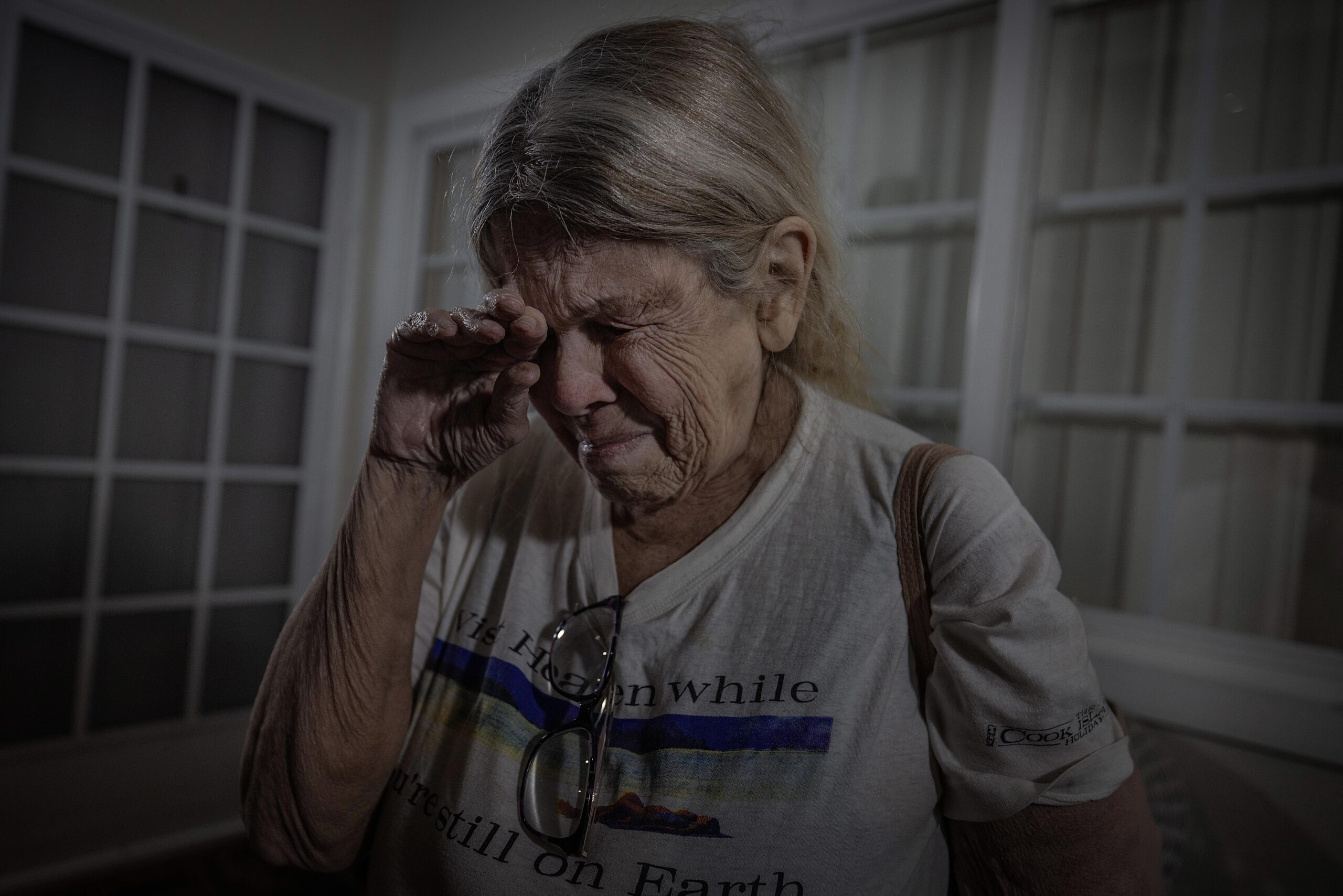 Erickson bursts into tears as she leaves her home of 23 years for what she believed was the last time. Moving out of her apartment, she said, “was like a process of grieving. There was a death of sorts. This has always been my place to live and now it’s gone.”